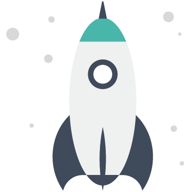 small rocketship